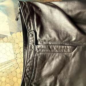 Wilson's Leather Maxima Black Leather Pants